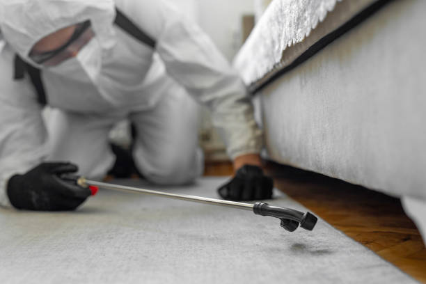 Professional Termite Control technician working in Cochran, GA